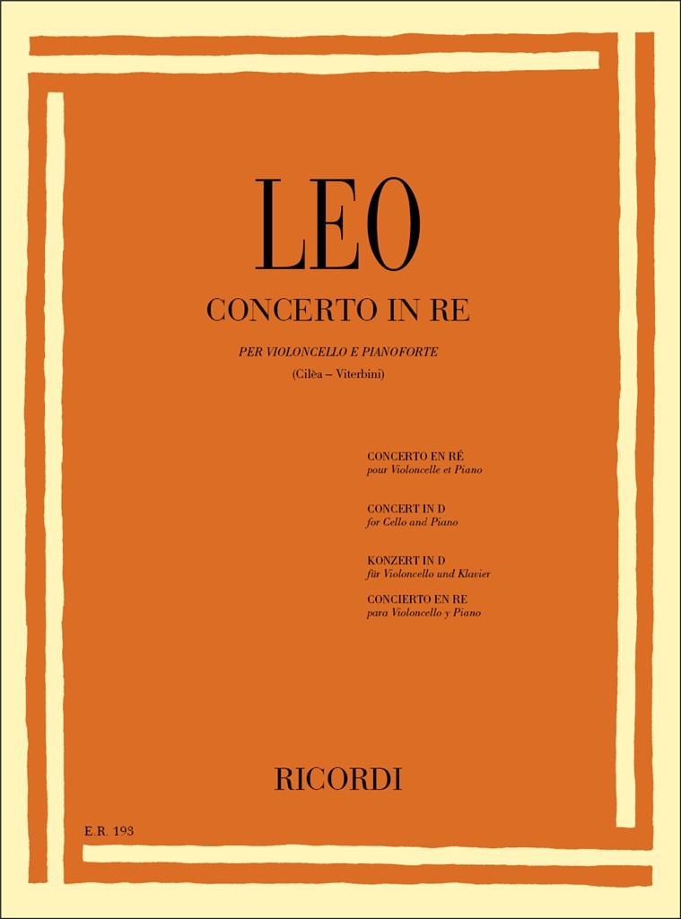 Concerto Per Violoncello In Re